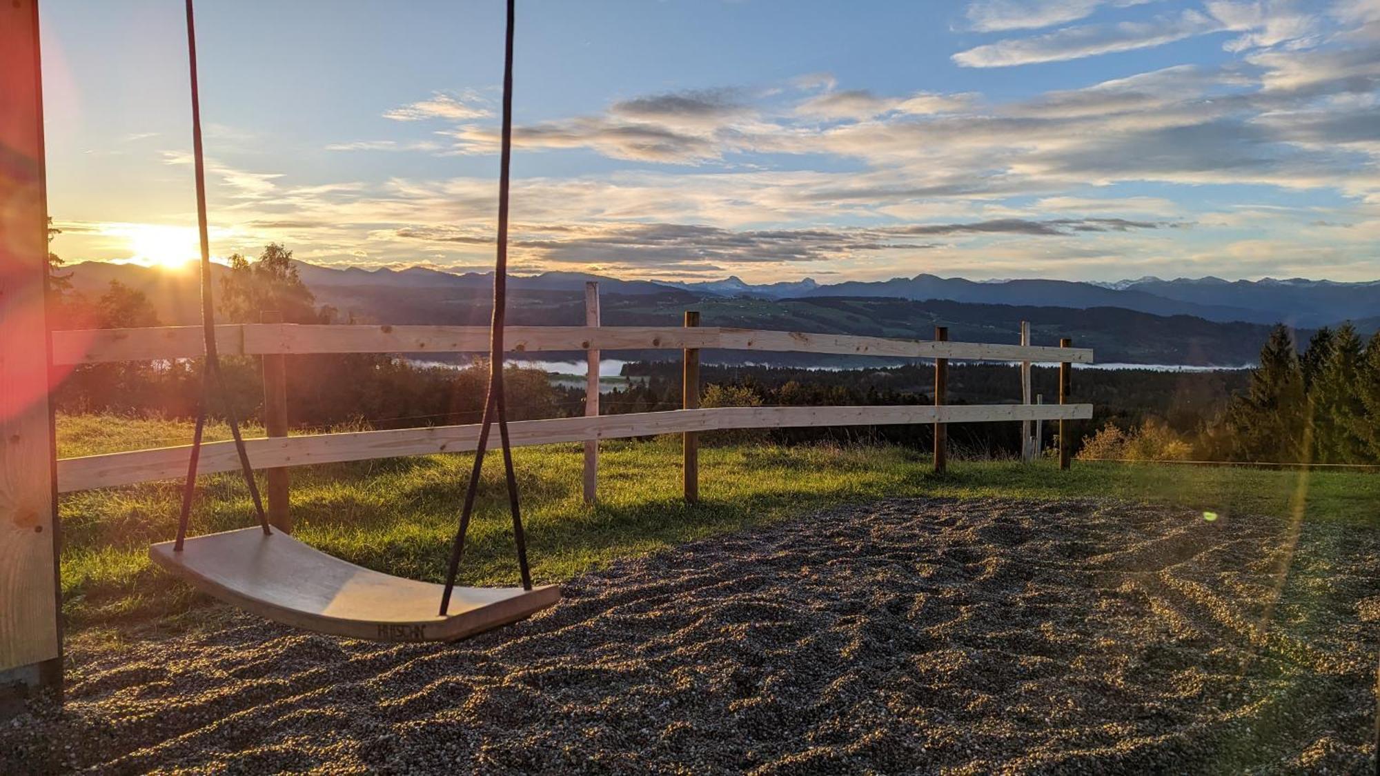 Ferienwohnung Bergwolke Mit Pool & Sauna Scheidegg Exteriér fotografie