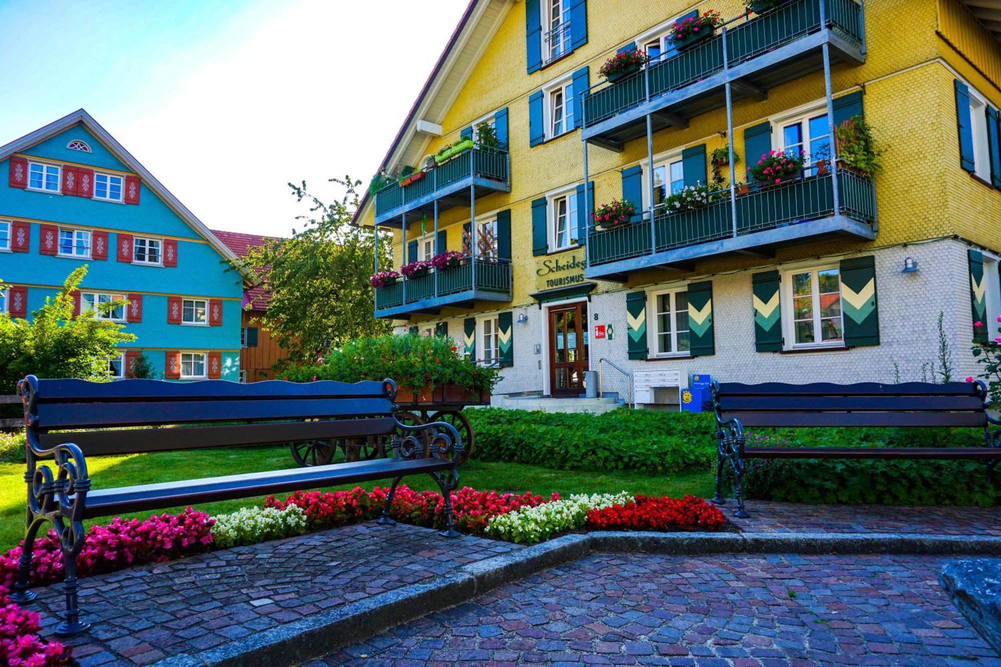 Ferienwohnung Bergwolke Mit Pool & Sauna Scheidegg Exteriér fotografie